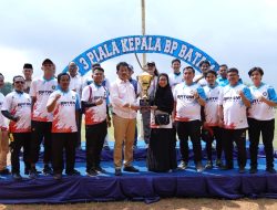 Buka Turnamen Sepakbola, Kepala BP Batam Berharap Ciptakan Atlet Berprestasi dan Membanggakan