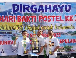 Diskominfo Batam Borong Piala Hari Bakti Postel ke-78