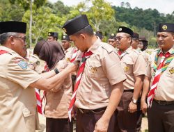 Kukuhkan Saka Wanabakti, Jefridin Ajak Pramuka Lestarikan Hutan dan Lingkungan