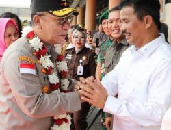 Wali Kota Batam Rudi dan Ketua DPRD Kepri Jumaga Sambut Kapolda Yan Fitri