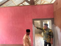 Roby Tinjau Langsung Pembangunan Sebelas Unit Rumah Pasca Kebakaran Tambelan