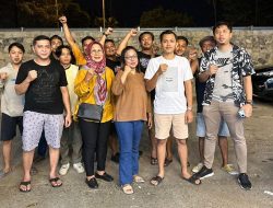 Silaturahmi Relawan, Ultras Gemoy Kepri Siap Dukung Perjuangan Marlin Agustina dan Muhammad Rudi