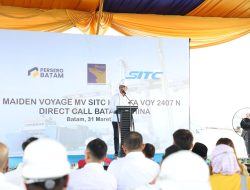 Pelayaran Perdana ke China Berangkat, BP Batam Siap Wujudkan Pelabuhan Peti Kemas Modern