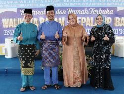 Silaturahmi Rudi-Amsakar di Momen Idul Fitri