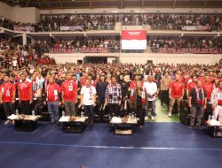 Berlangsung Meriah, Ribuan Warga Batam Nobar Rudi Saat Timnas vs Irak