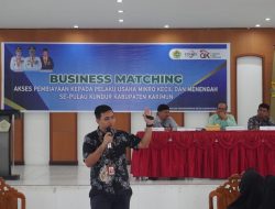 OJK Gelar Business Matching ke Pelaku Usaha Mikro Kecil dan Menengah di Kundur