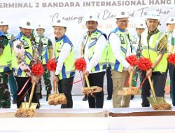 Kepala BP Batam Lakukan Groundbreaking Pembangunan Terminal 2 Bandara Internasional Hang Nadim