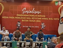 KPU Batam Minta Visi Misi Calon Wako Disusun Sesuai RPJP