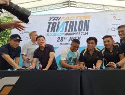 Gandeng Disbudpar Batam, Opus TriFactor Triathlon Batam 2025 Diluncurkan di Singapura