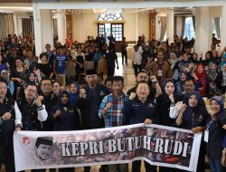 Pidato Rudi Bakar Semangat Pengurus dan Simpatisan Partai NasDem Tanjungpinang