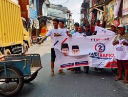 Jadi Ikon Perubahan Kepri, Penarik Becak Pelantar II Deklarasi Menangkan Rudi-Rafiq