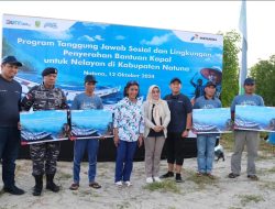 Pertamina Bantu Kapal di Natuna, Tingkatkan Produktivitas Nelayan