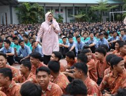 Antusias Pelajar SMA Negeri 8 Sambut Marlin, Berbagi Impian dan Cita-cita