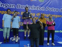 Pertandingan Badminton Antar Pegawai BP Batam Sukses Digelar
