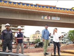 Kepala BP Batam Tinjau Pekerjaan Akhir Proyek Flyover Sei Ladi