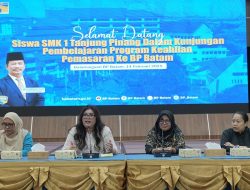 Terima Kunjungan SMK Negeri 1 Tanjungpinang, BP Sampaikan Kemajuan Batam