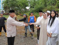 Amsakar Terima Hewan Kurban dari Presiden RI usai Salat Idul Adha