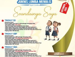 RDK Award: Kategori Pelajar dan Pendidik Ditutup, Jurnalis dan Umum Terakhir 20 September