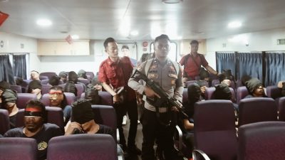 Kurangi Overkapasitas, 34 WBP Lapas Batam Dipindahkan ke Lapas Dabo Singkep