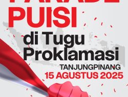Parade Puisi Bakal Menyala di Tugu Proklamasi, Kobarkan Semangat Kemerdekaan