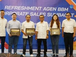 Pertamina Patra Niaga Sumbagut Beri Penghargaan, Agen BBM Industri Minta Perkuat Tata Kelola