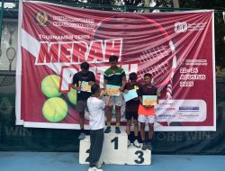 Dua Bersaudara Jawara Turnamen Tenis Merah Putih, Pelti Kepri 2025