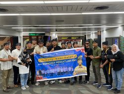 Saibansyah Pimpin Delegasi PWI Kepri di Kongres Persatuan, Hadirkan Dukungan Penuh