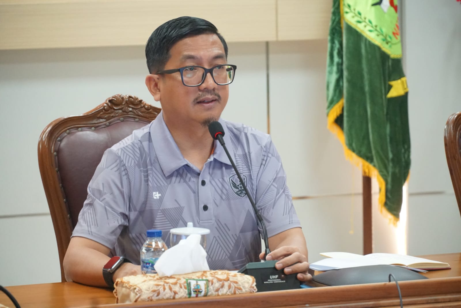 Sekretaris Daerah Kabupaten Natuna H Boy Wijanarko Varianto, (foto: diskominfo natuna/istimewa).