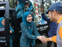 Germas Sambangi Bintan Pesisir, Hafizha Ajak Masyarakat Budayakan Pola Hidup Sehat