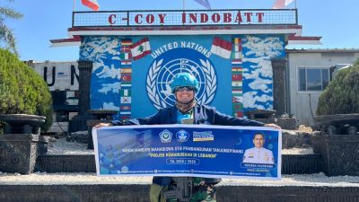 STIE Pembangunan Beri Dukungan Penuh Aksi Kemanusiaan Mahasiswanya di Wilayah Konflik Lebanon