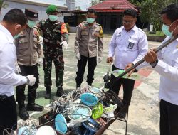 Kompak Bersama APH, Kalapas Narkotika Tanjungpinang Musnahkan Barang Terlarang Hasil Razia