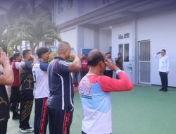 Lapas Narkotika Tanjungpinang Gelar Apel Perdana Bersama Kalapas Baru Porman Siregar