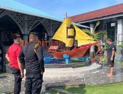 Jaga Kebersihan dan Kesehatan Lingkungan, WBP Rutan Tanjungpinang Goro Kamar Hunian