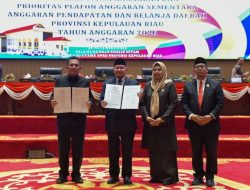 Belanja Daerah Kepri di KUA-PPAS 2026 Disahkan DPRD Rp 3,54 Triliun