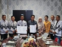PGRI Lingga Jalin MoU dengan FKIP UMRAH, Bahas Penguatan Pendidikan Berbasis Budaya Lokal