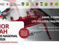 Sambut HPN 2026, PWI Tanjungpinang Gelar Donor Darah 5 Februari Mendatang