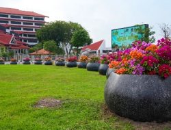 BP Batam Tata Pot Bougenville, Perkuat Estetika Kota Tanpa Bebani Keuangan Negara