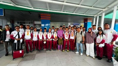 Atletik Tanjungpinang Sukses Borong 12 Emas POPDA X Kepri 2026 di Karimun