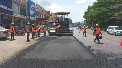 BP Batam Rampungkan Perbaikan 12 Titik Ruas Jalan di Batam