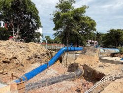 Pasca Relokasi Perbaikan Pipa 800 mm Muka Kuning, BP Batam Kawal Aliran Air hingga Stabil