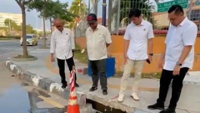 18 Titik di CBD Batam Center Jadi Lokasi Uji Sistem Subdrain BP Batam