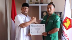 2.000 Paket Sembako Disalurkan, GP Ansor Batam Beri Penghargaan kepada Iman Sutiawan